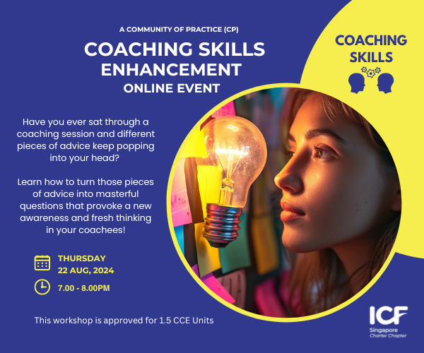 thumbnails [ONLINE] Coaching Skills Enhancement Community of Practice (CP) - Aug 22