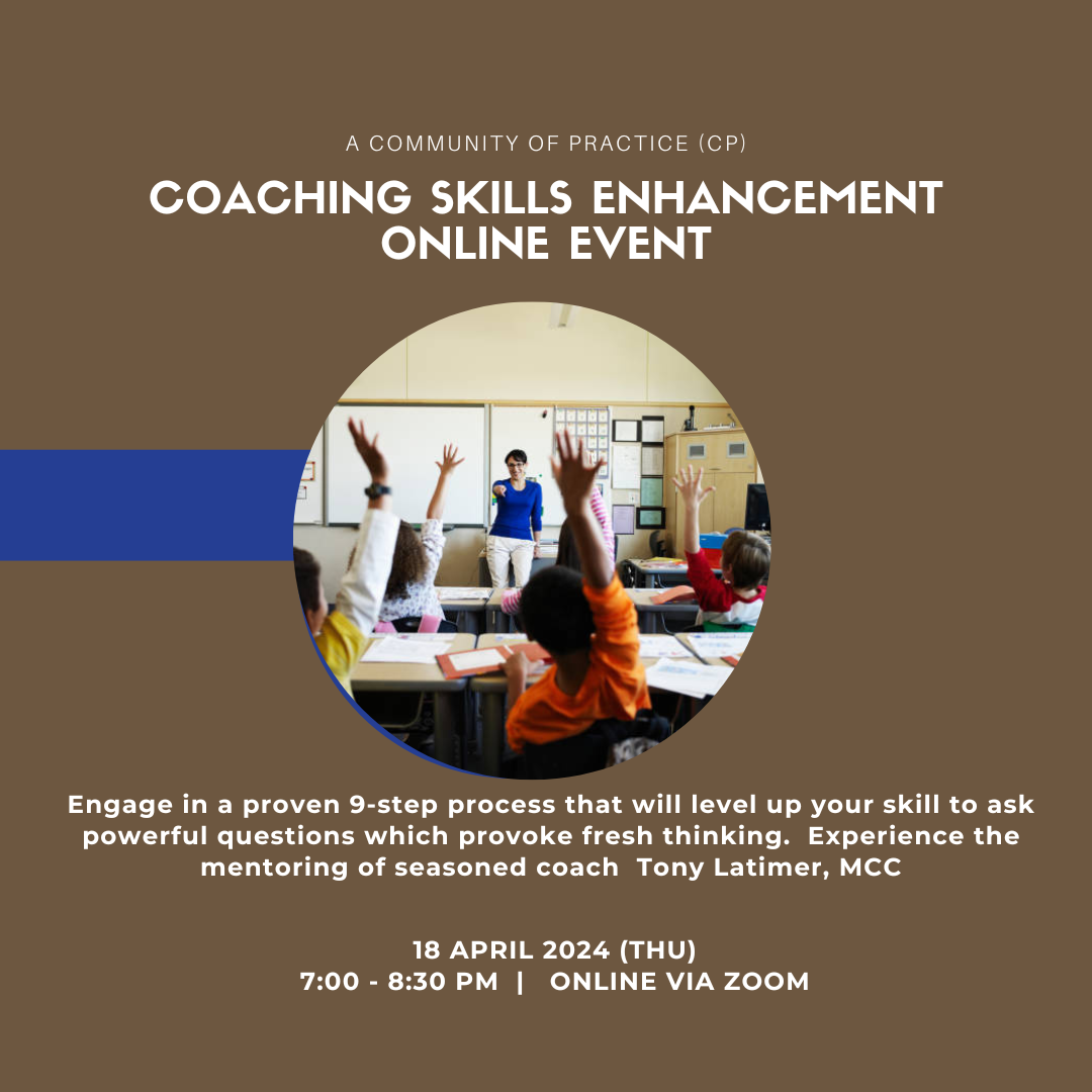 thumbnails [ONLINE] Coaching Skills Enhancement Community of Practice (CP)