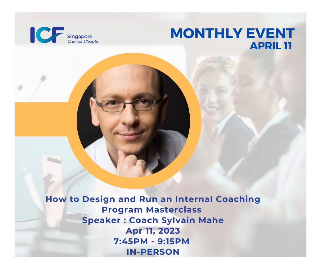 thumbnails Monthly Event : How to Design and Run an Internal Coaching Program Masterclass